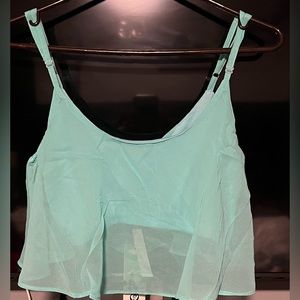 Lagaci Women’s Adjustable Strap Crop Top